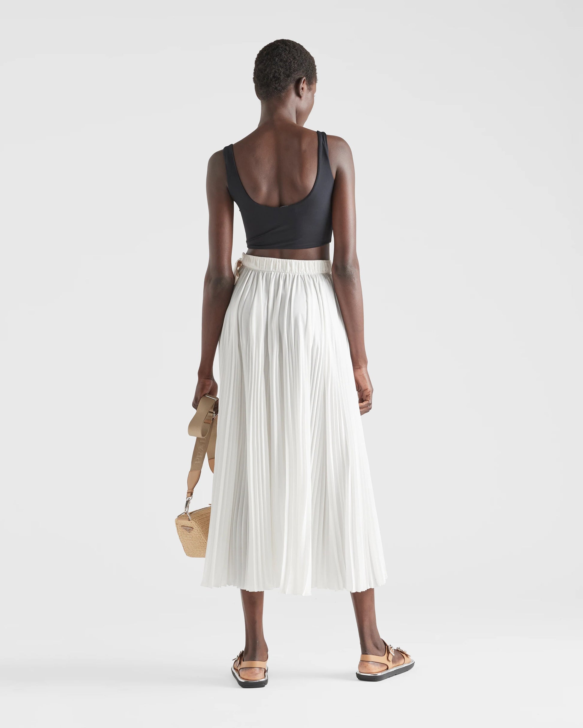 Stretch jersey top