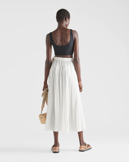 Stretch jersey top