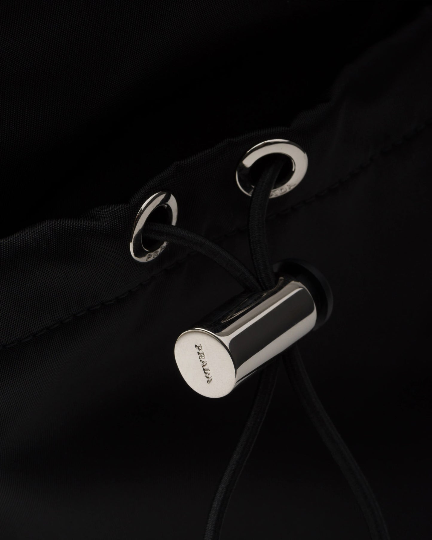 Re-Nylon and Saffiano leather backpack