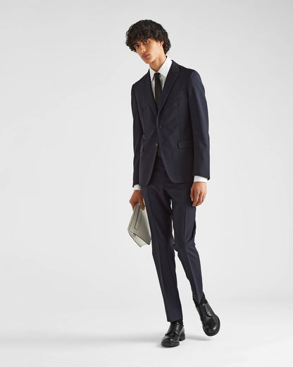 Single Breasted Wool And Mohair Suit