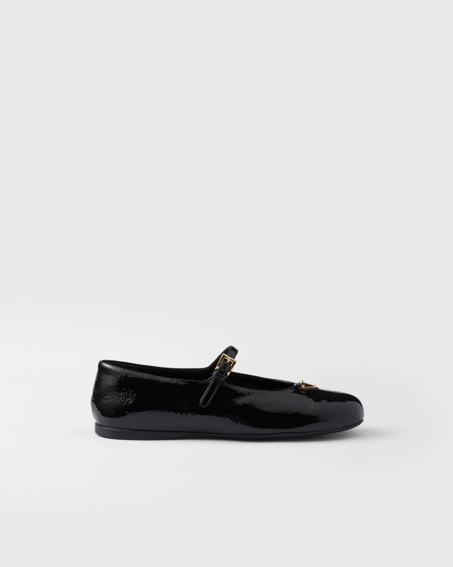 Naplak patent leather ballerinas