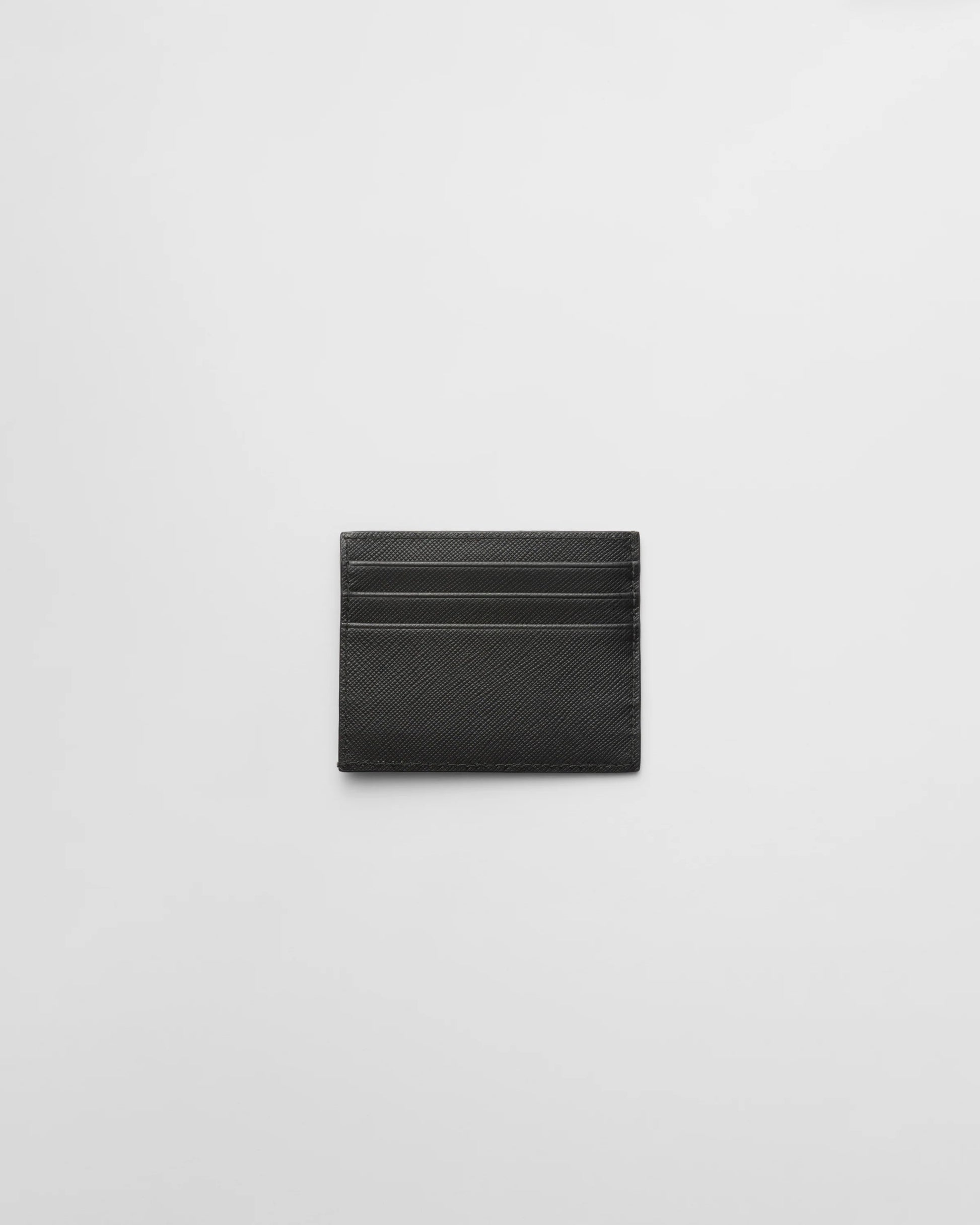 Saffiano leather card holder