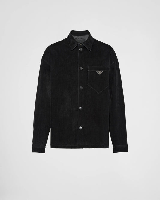 Stretch cotton shirt