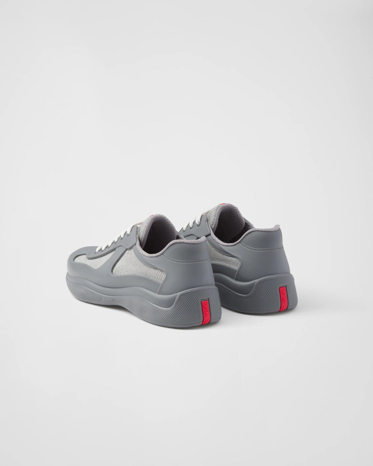 Prada America's Cup Soft rubber and bike fabric sneakers