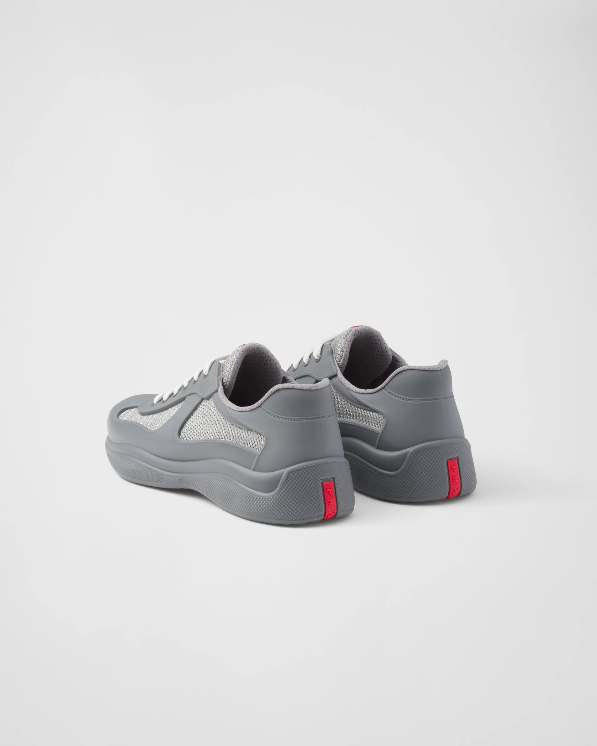 Prada America's Cup Soft rubber and bike fabric sneakers