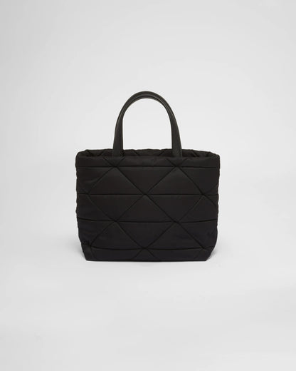 Padded Re-Nylon tote bag