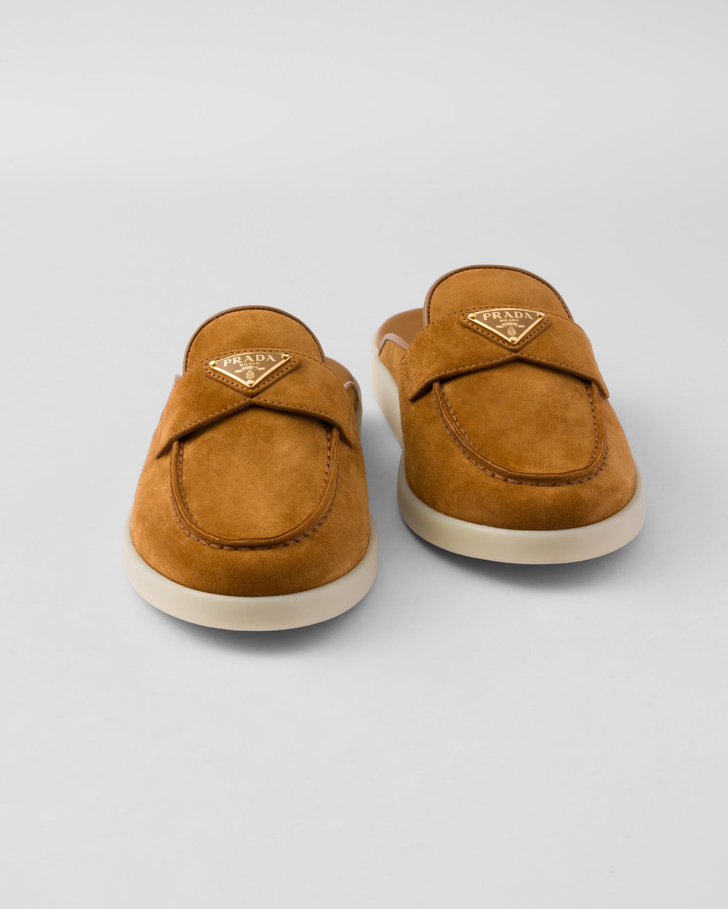 Suede mules