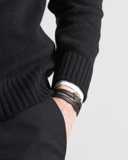 Saffiano Leather Bracelet