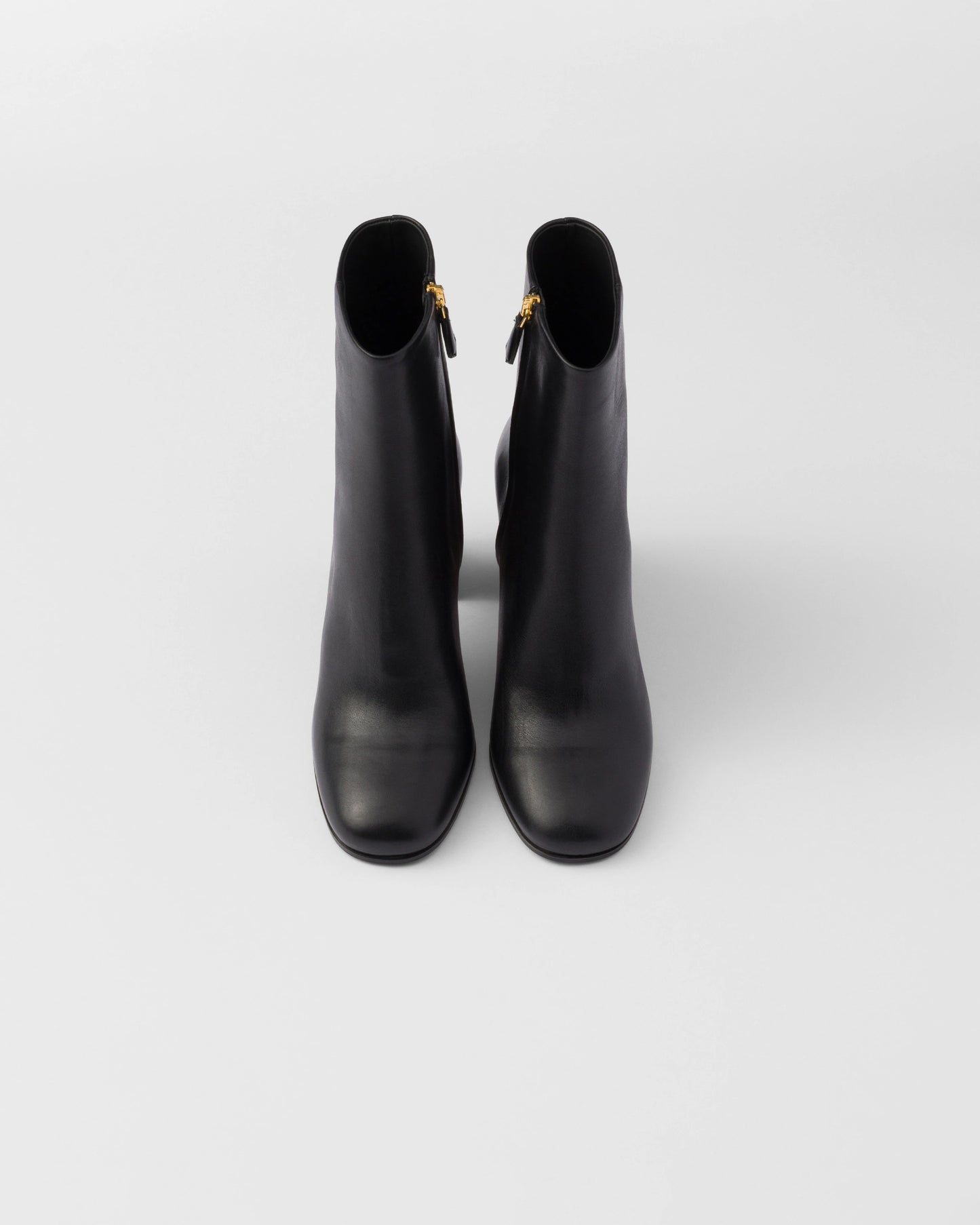 Leather booties