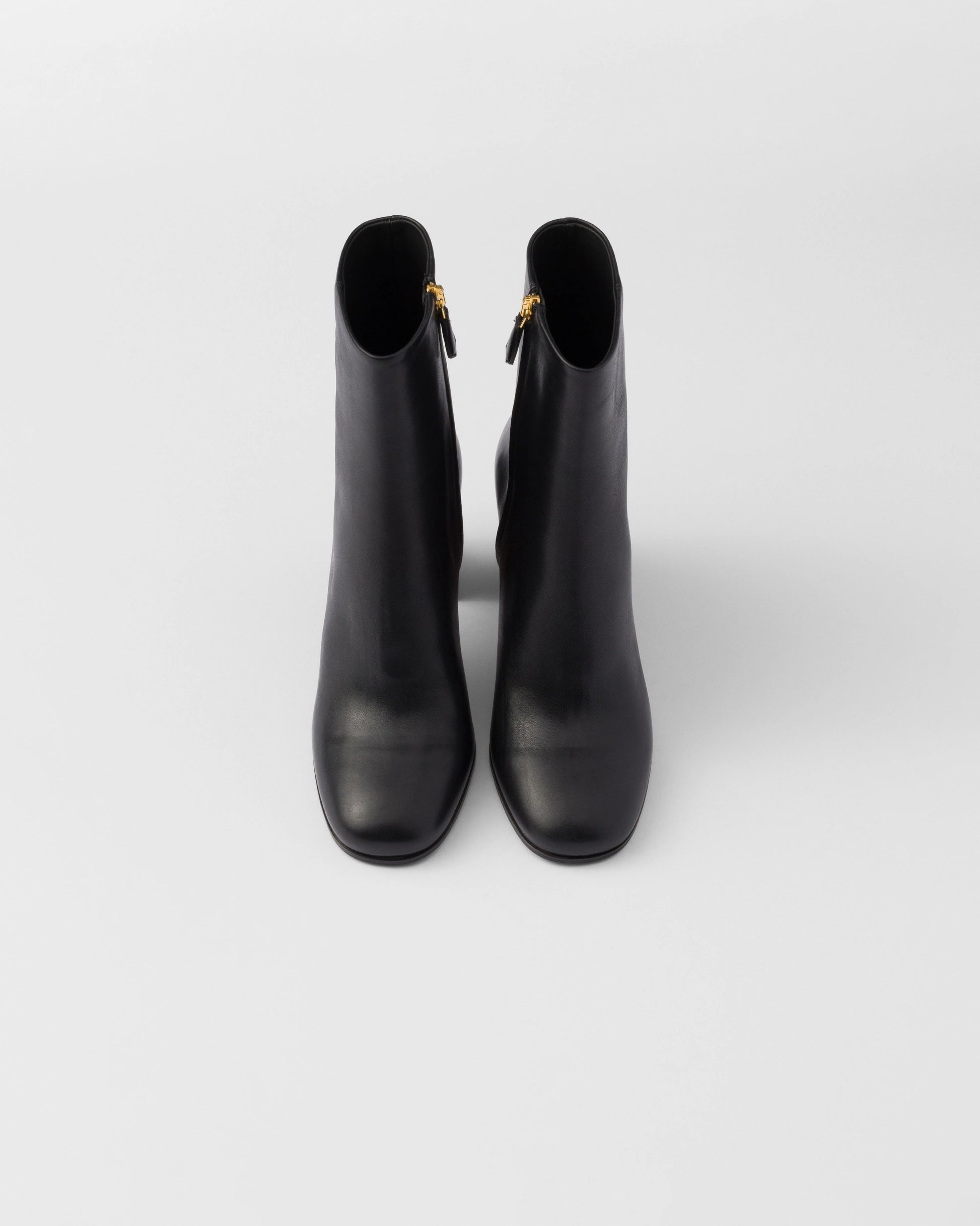 Leather booties