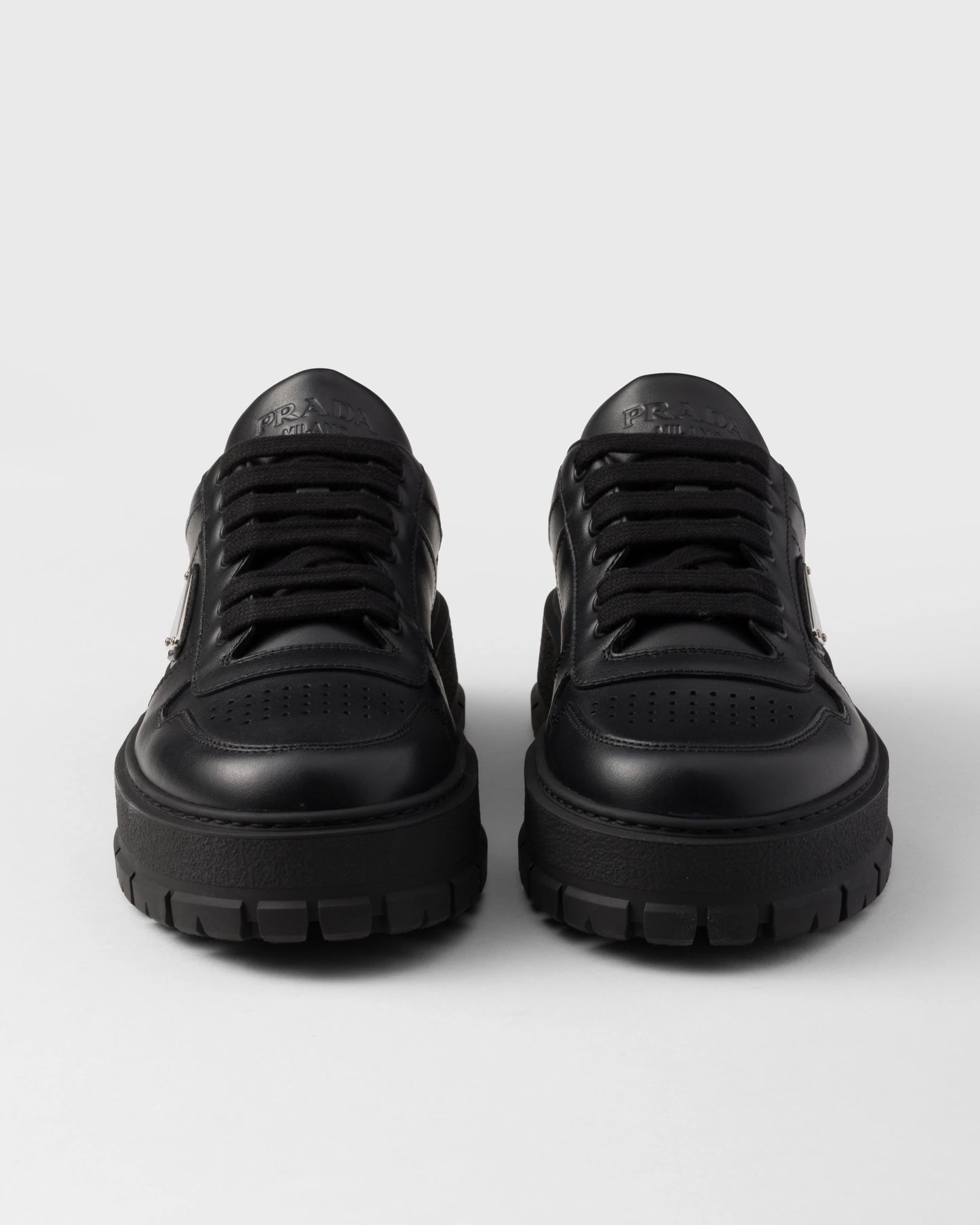 Leather sneakers