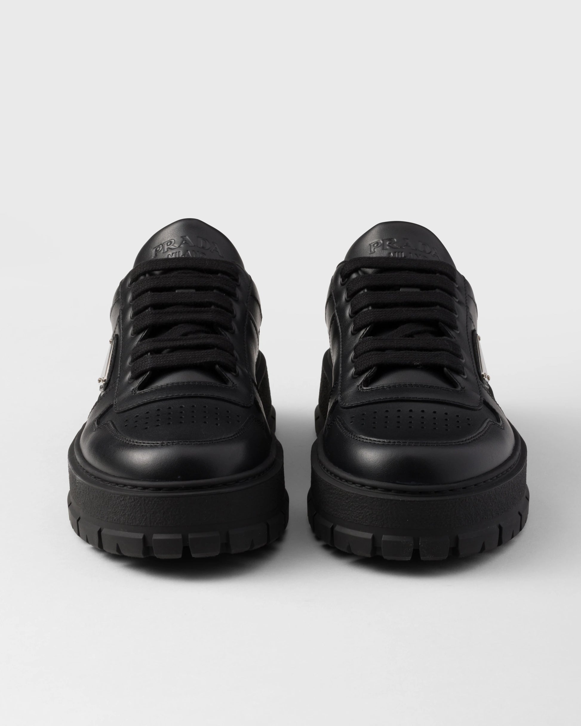 Leather sneakers