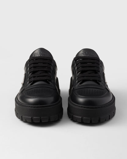 Leather sneakers