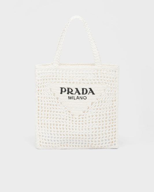 Crochet tote bag