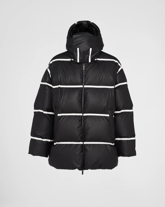 Medium-weight light technical fabric down jacket