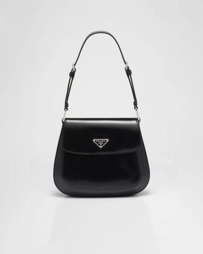 Prada Cleo medium brushed leather shoulder bag