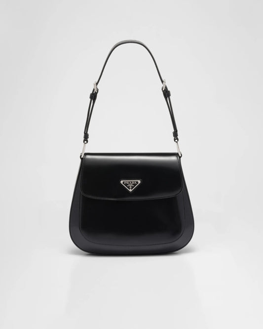 Prada Cleo medium brushed leather shoulder bag