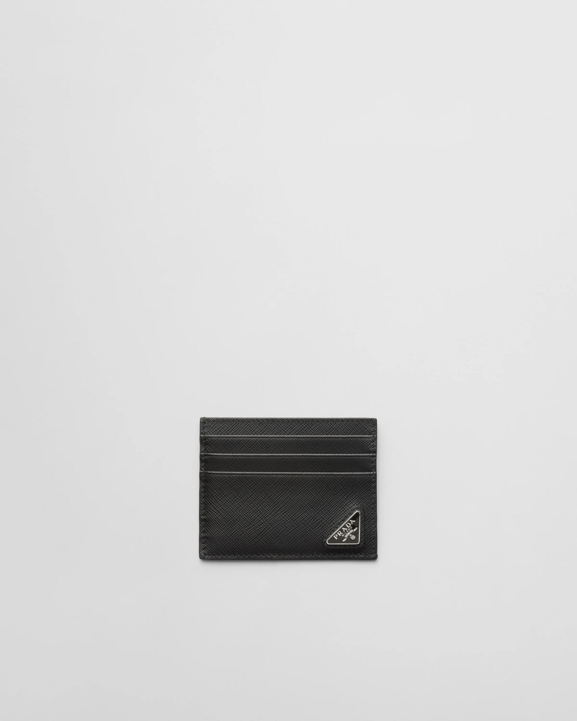 Saffiano leather card holder