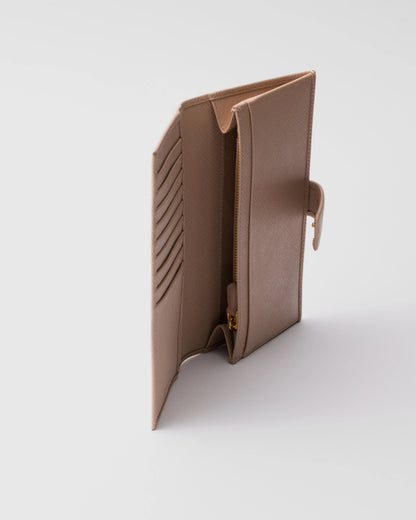 Large Saffiano leather wallet