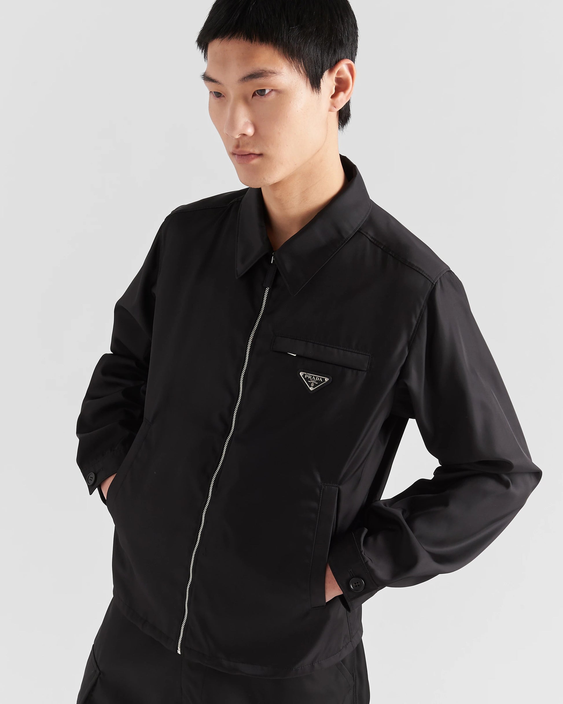 Re-Nylon blouson jacket