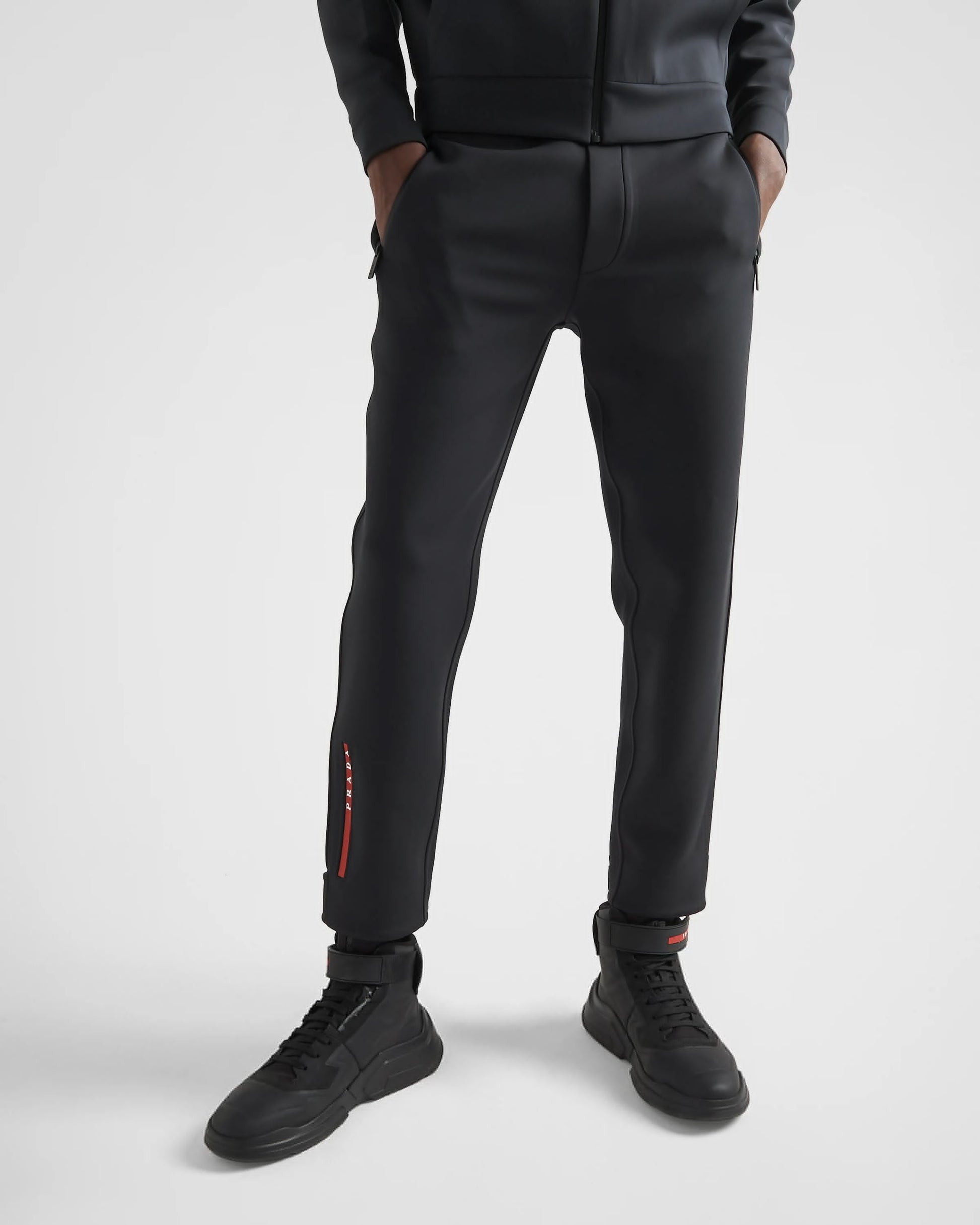 Recycled double jersey pants