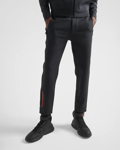 Recycled double jersey pants