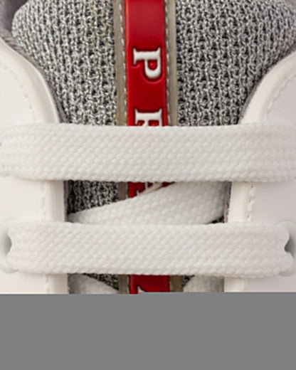 Prada America's Cup Soft rubber and bike fabric sneakers
