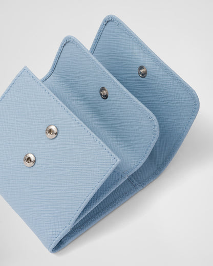 Small Saffiano leather wallet