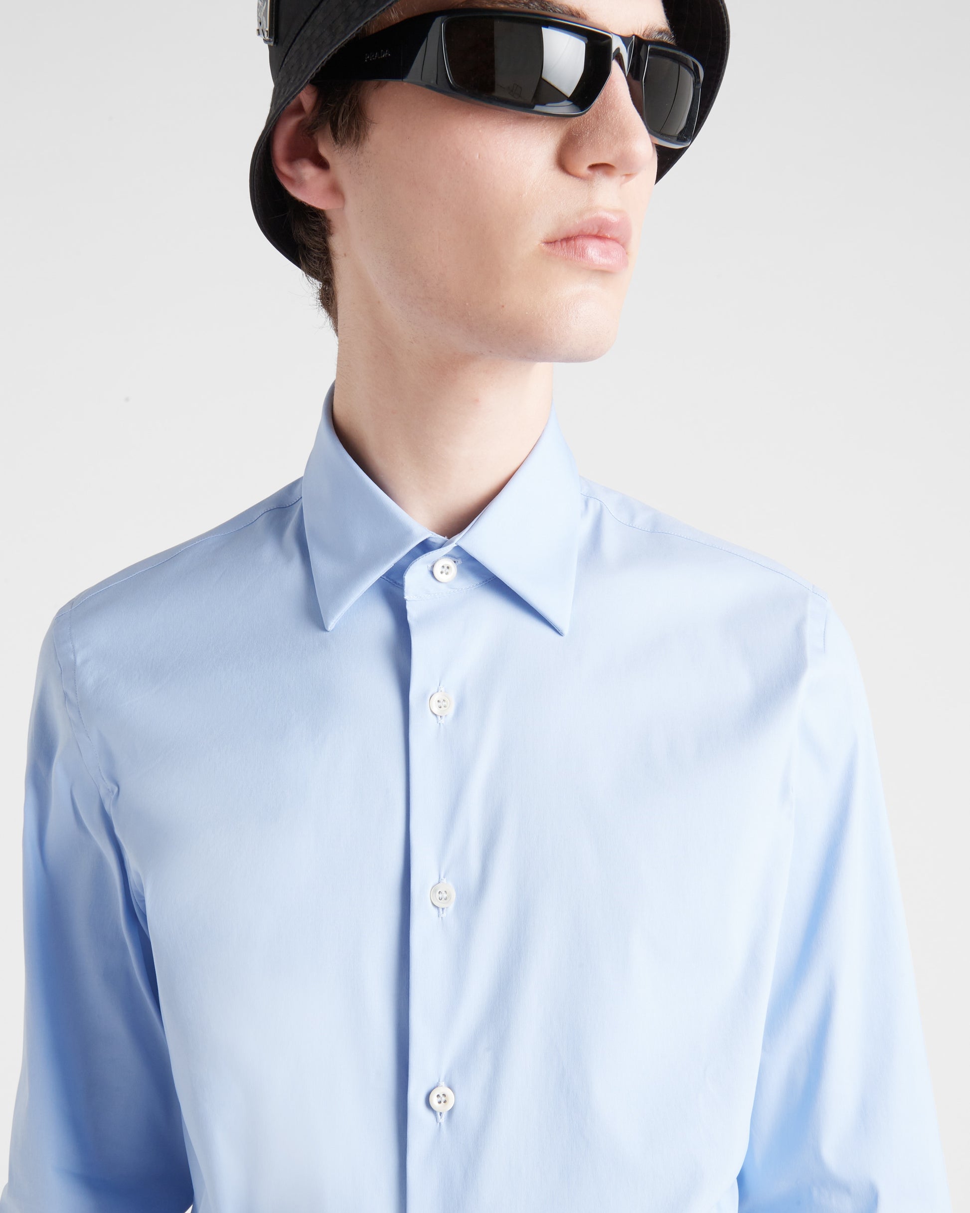 Stretch Poplin Shirt