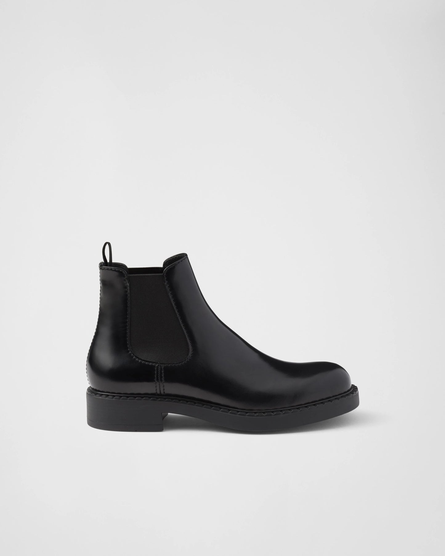 Brushed leather Chelsea boots