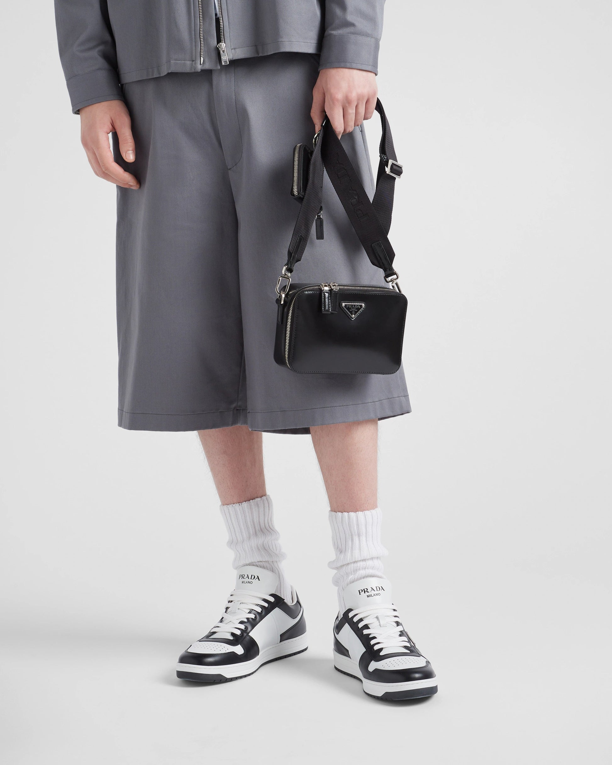 Downtown leather sneakers