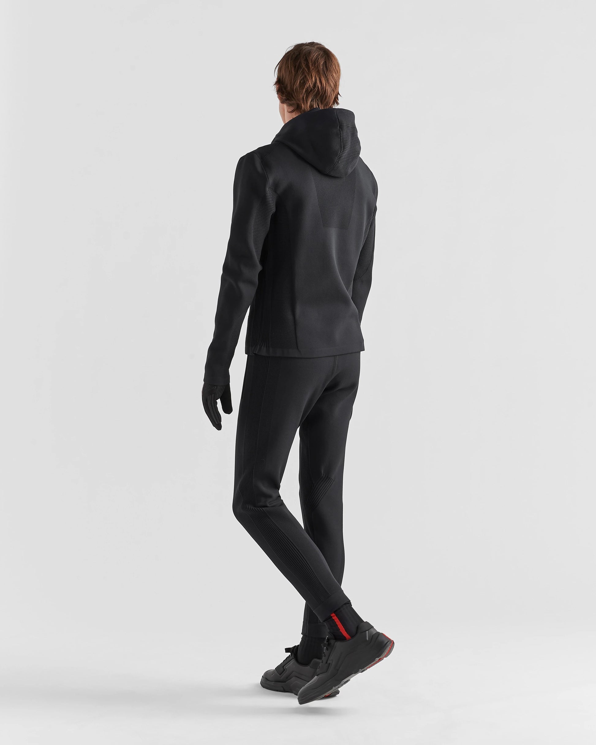 Techno Piqué hoodie