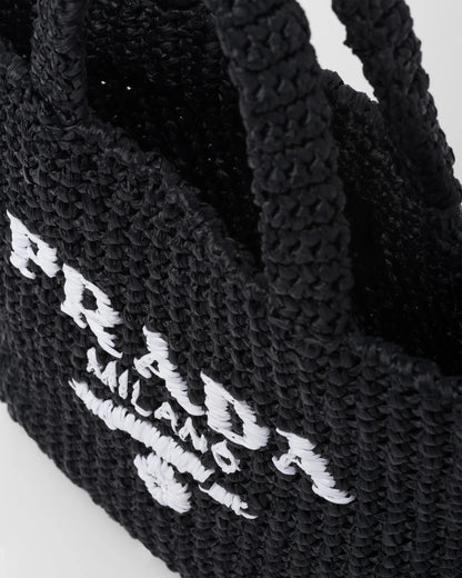 Small crochet tote bag