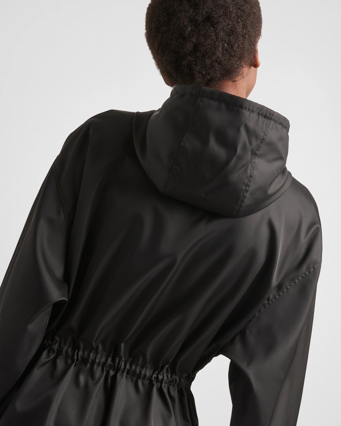 Re-Nylon raincoat