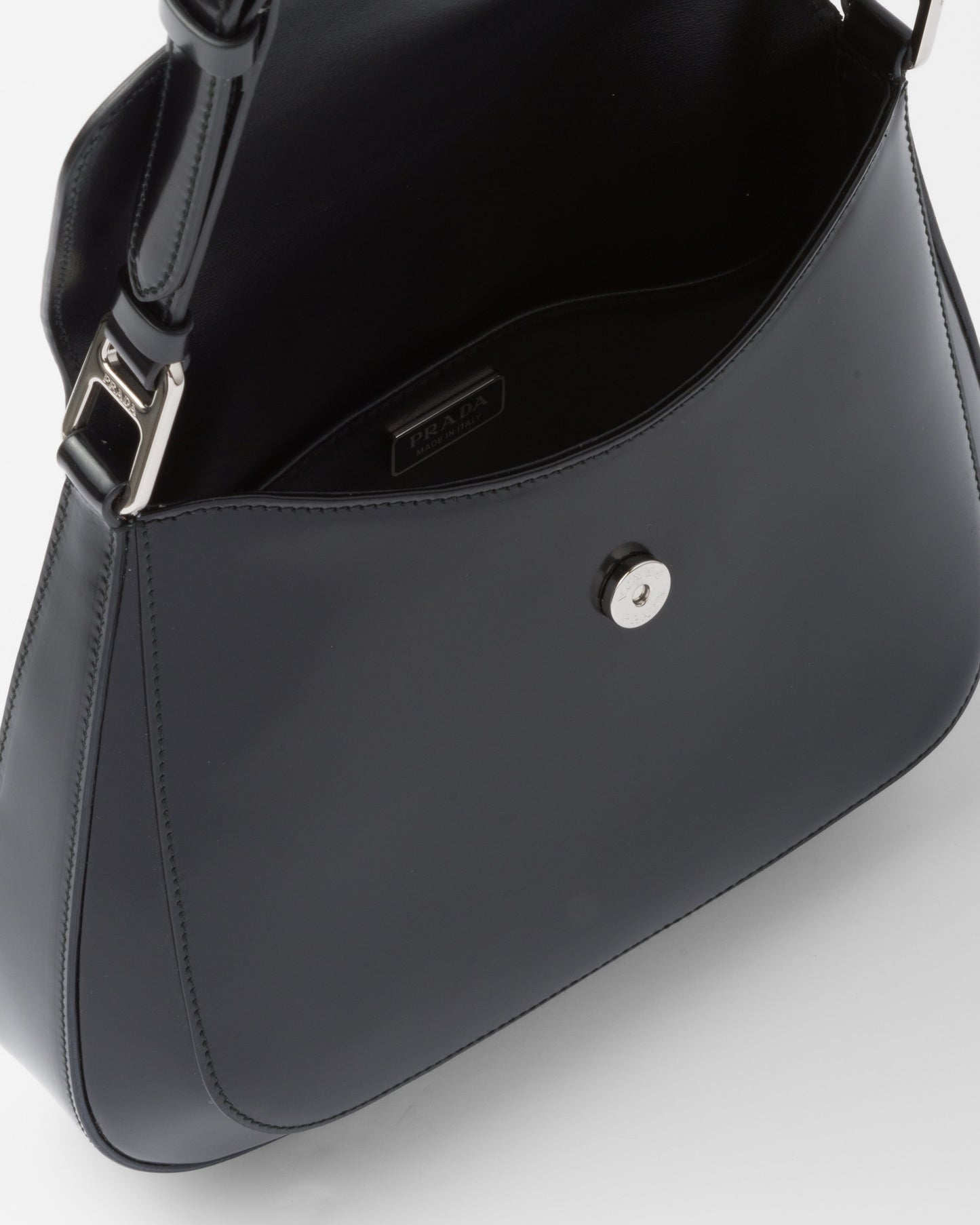 Prada Cleo medium brushed leather shoulder bag