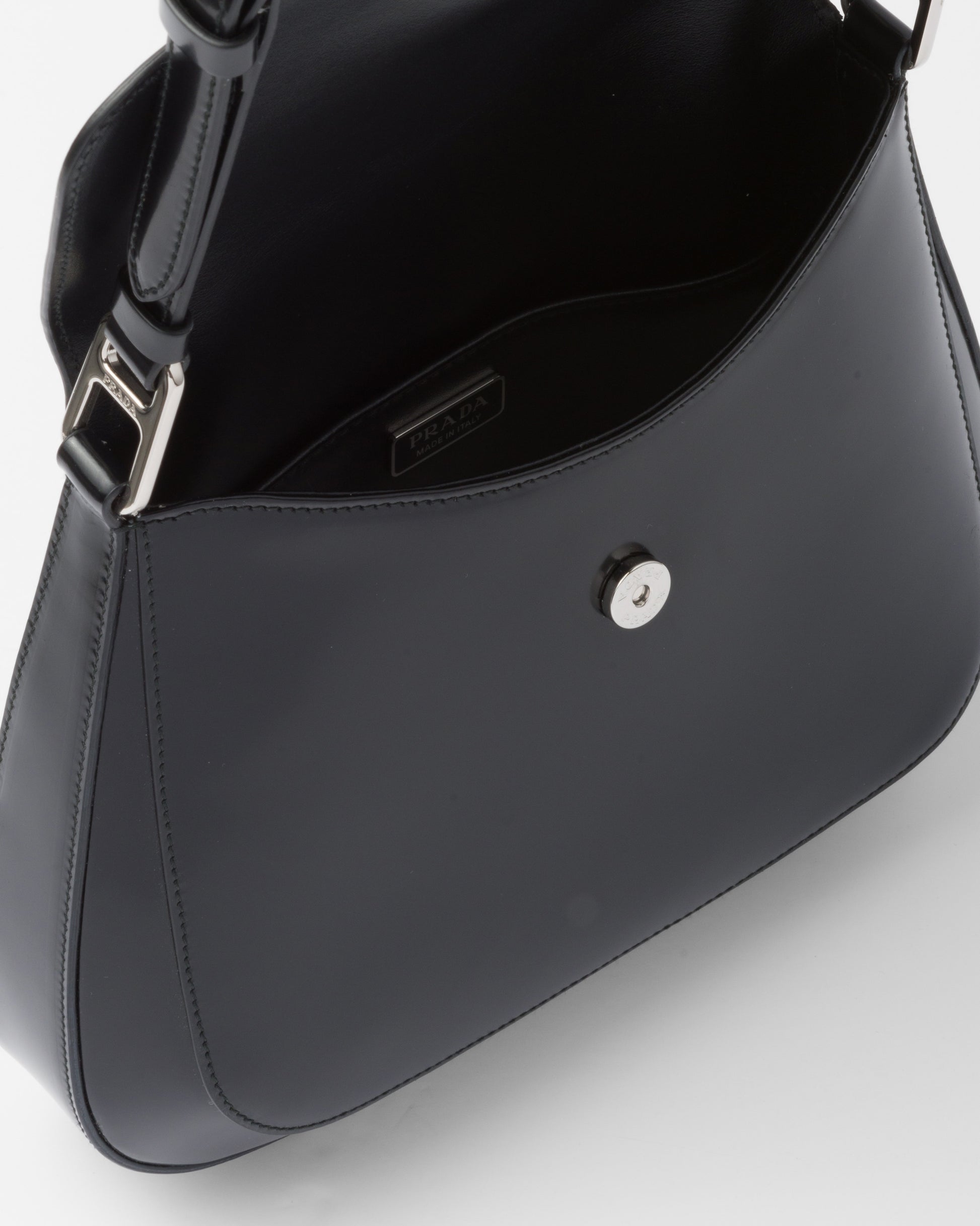 Prada Cleo medium brushed leather shoulder bag