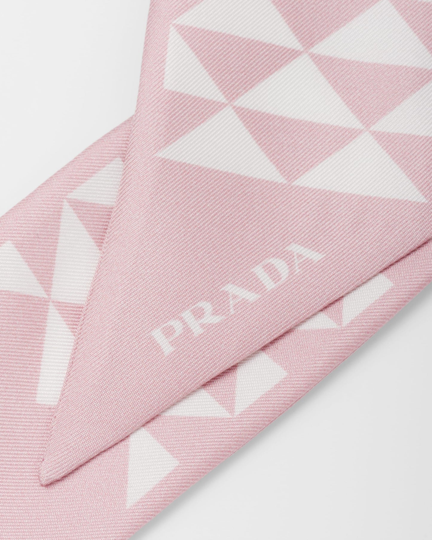 Printed silk tie