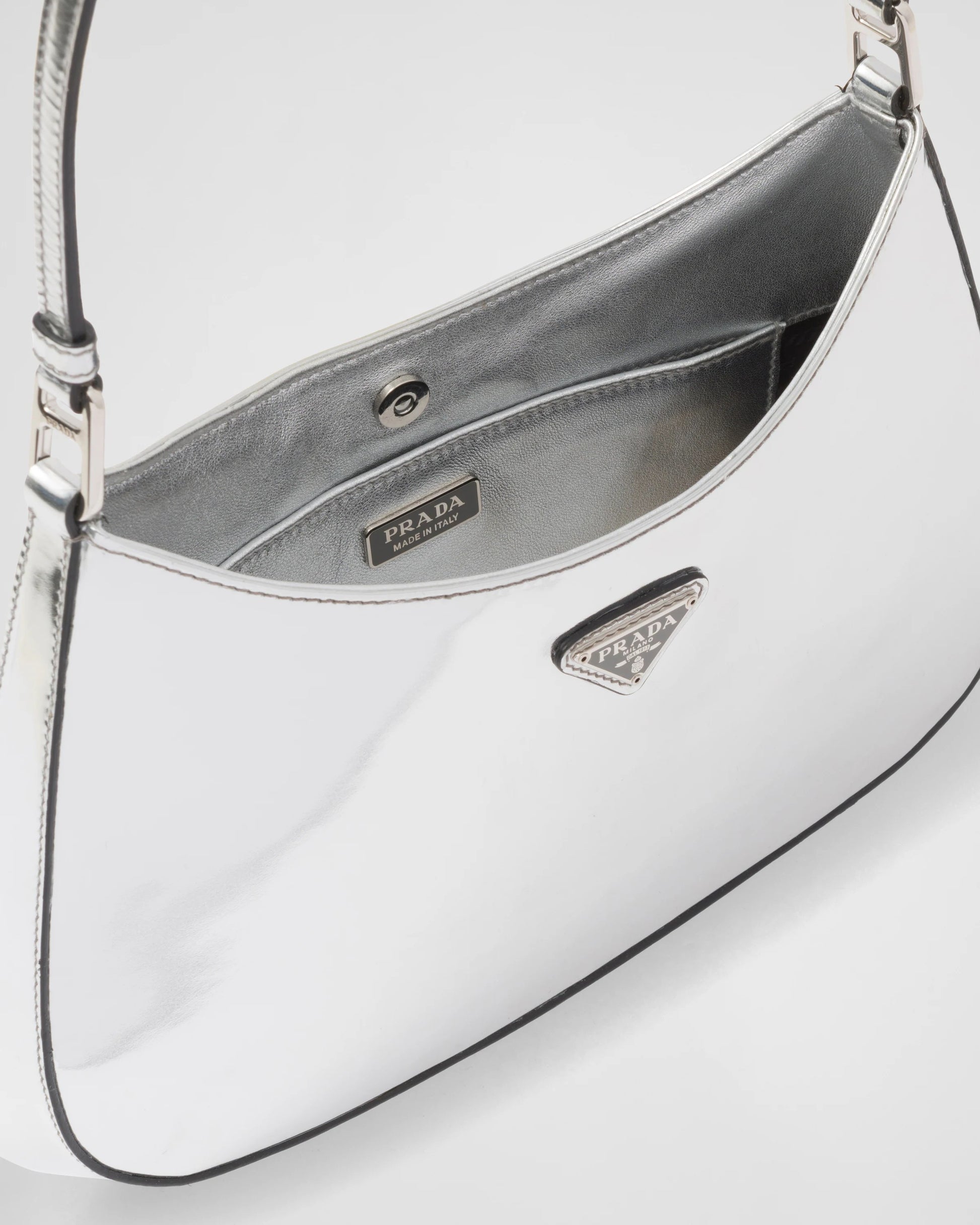 Prada Cleo brushed leather shoulder bag