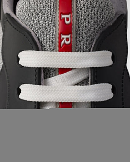Prada America's Cup Soft rubber and bike fabric sneakers