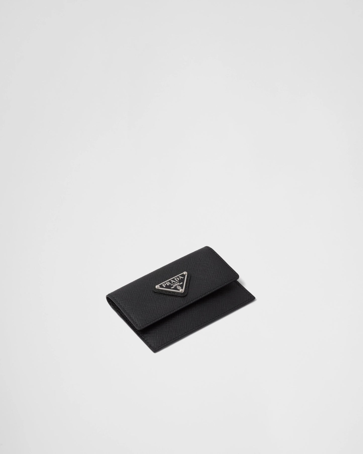 Saffiano leather card holder