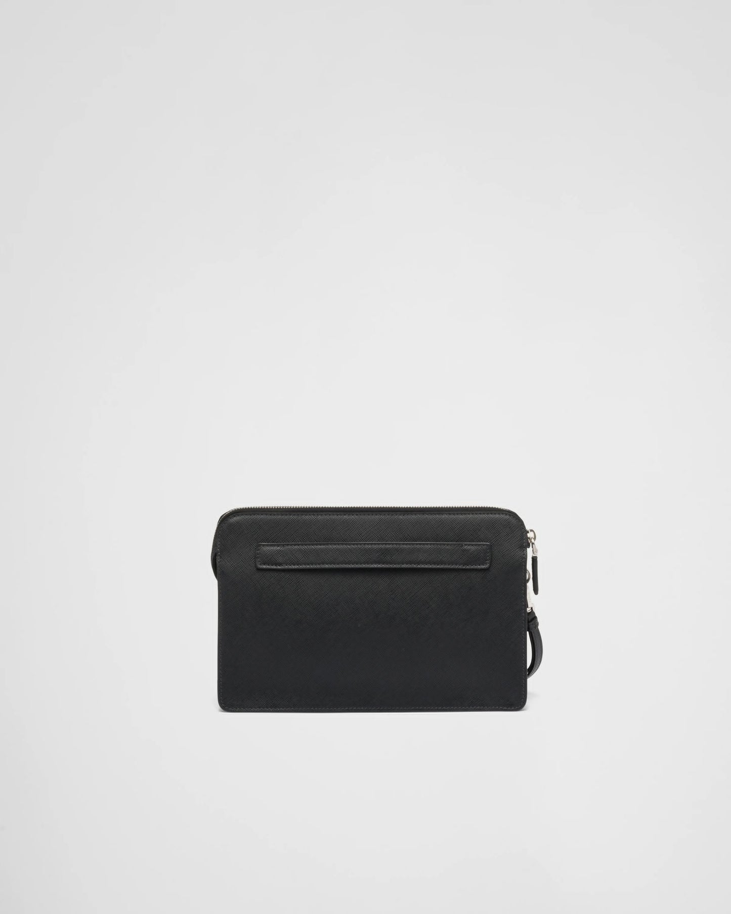 Saffiano leather pouch