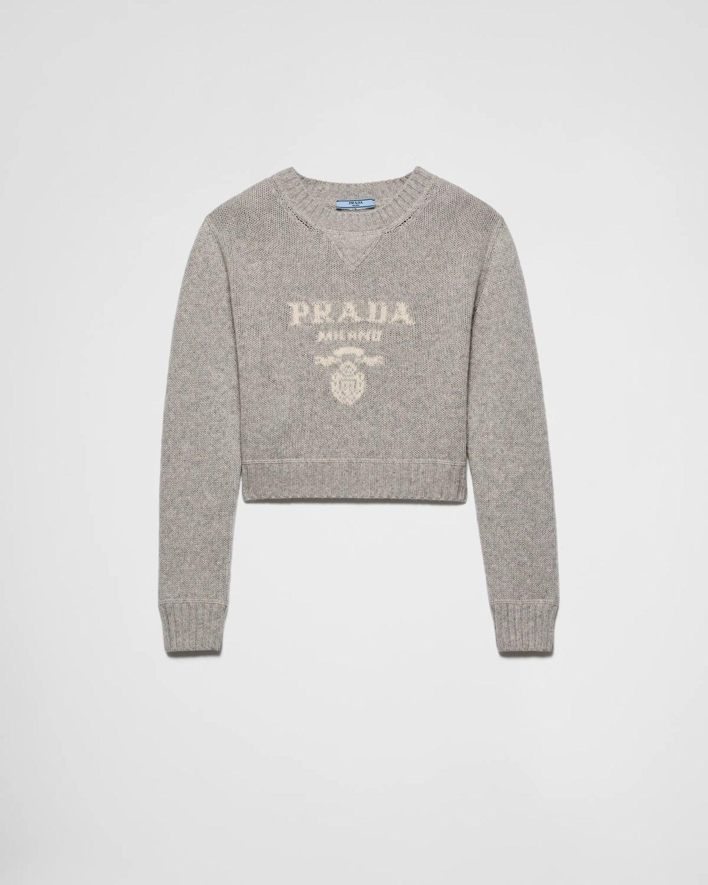 Wool and cashmere crew-neck sweater