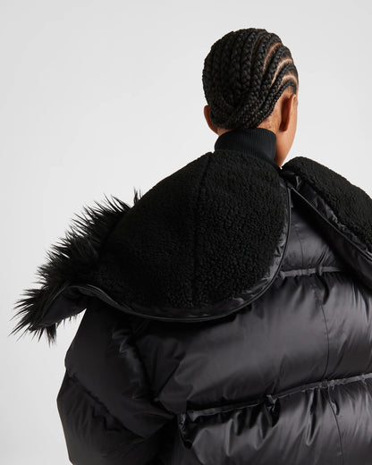 Technical Re-Nylon down jacket