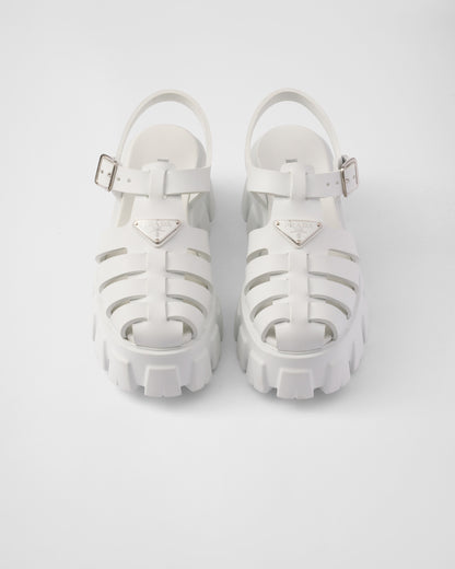 Monolith foam rubber sandals