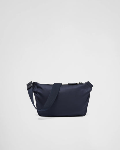 Re-Nylon and Saffiano leather shoulder bag