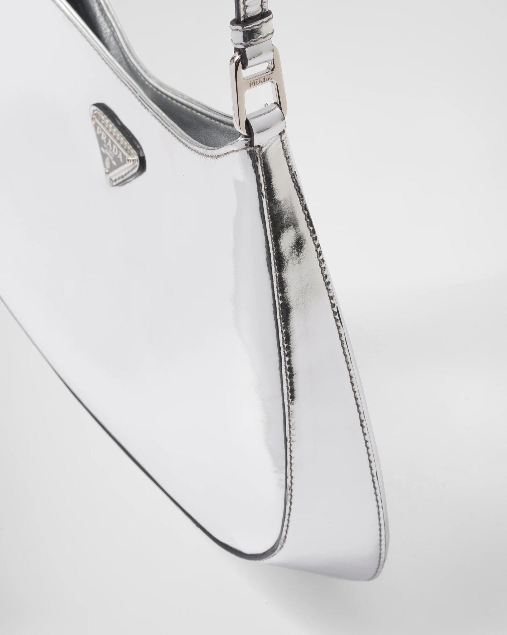 Prada Cleo brushed leather shoulder bag