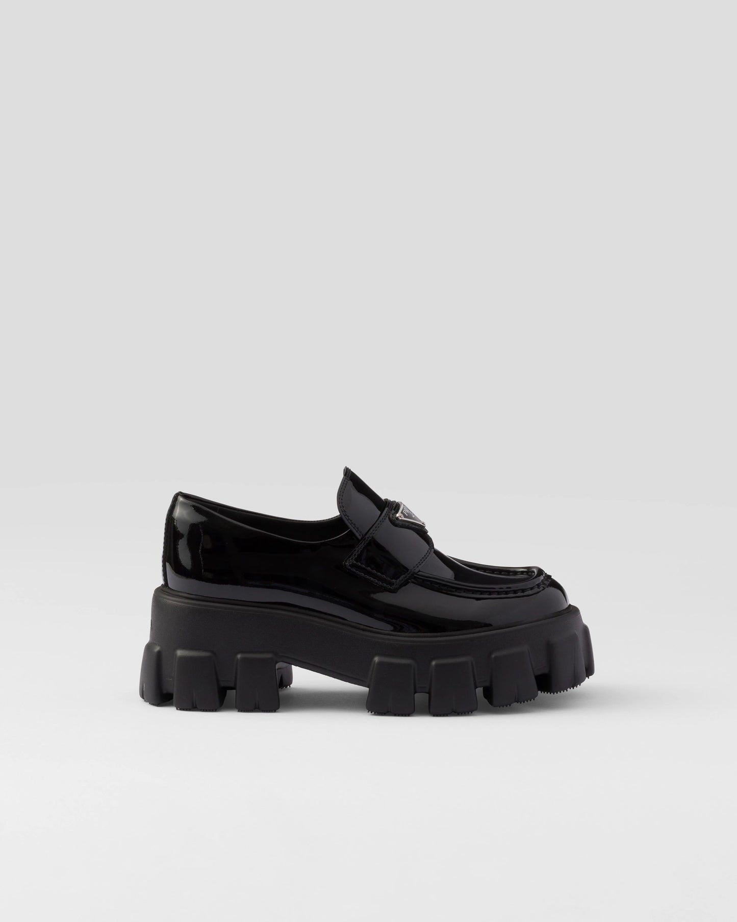 Monolith patent leather loafers