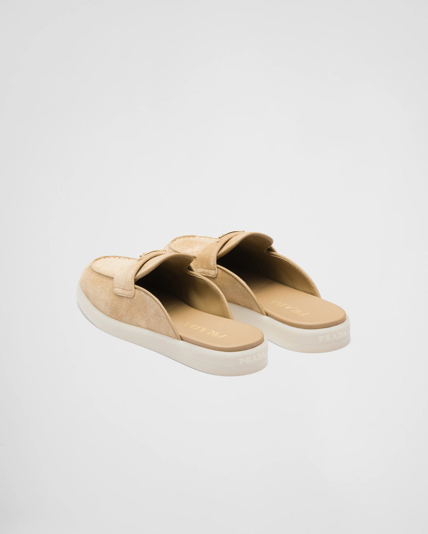 Suede mules