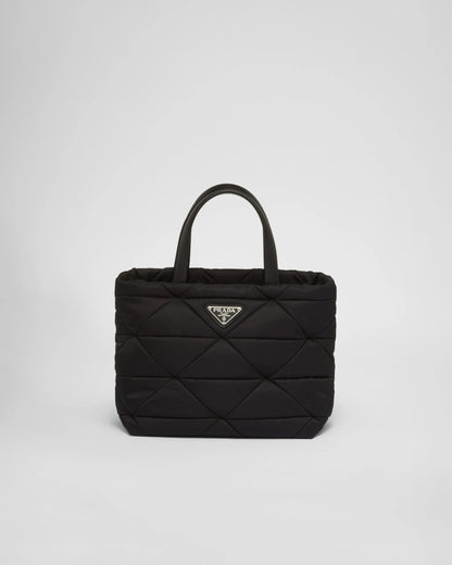 Padded Re-Nylon tote bag