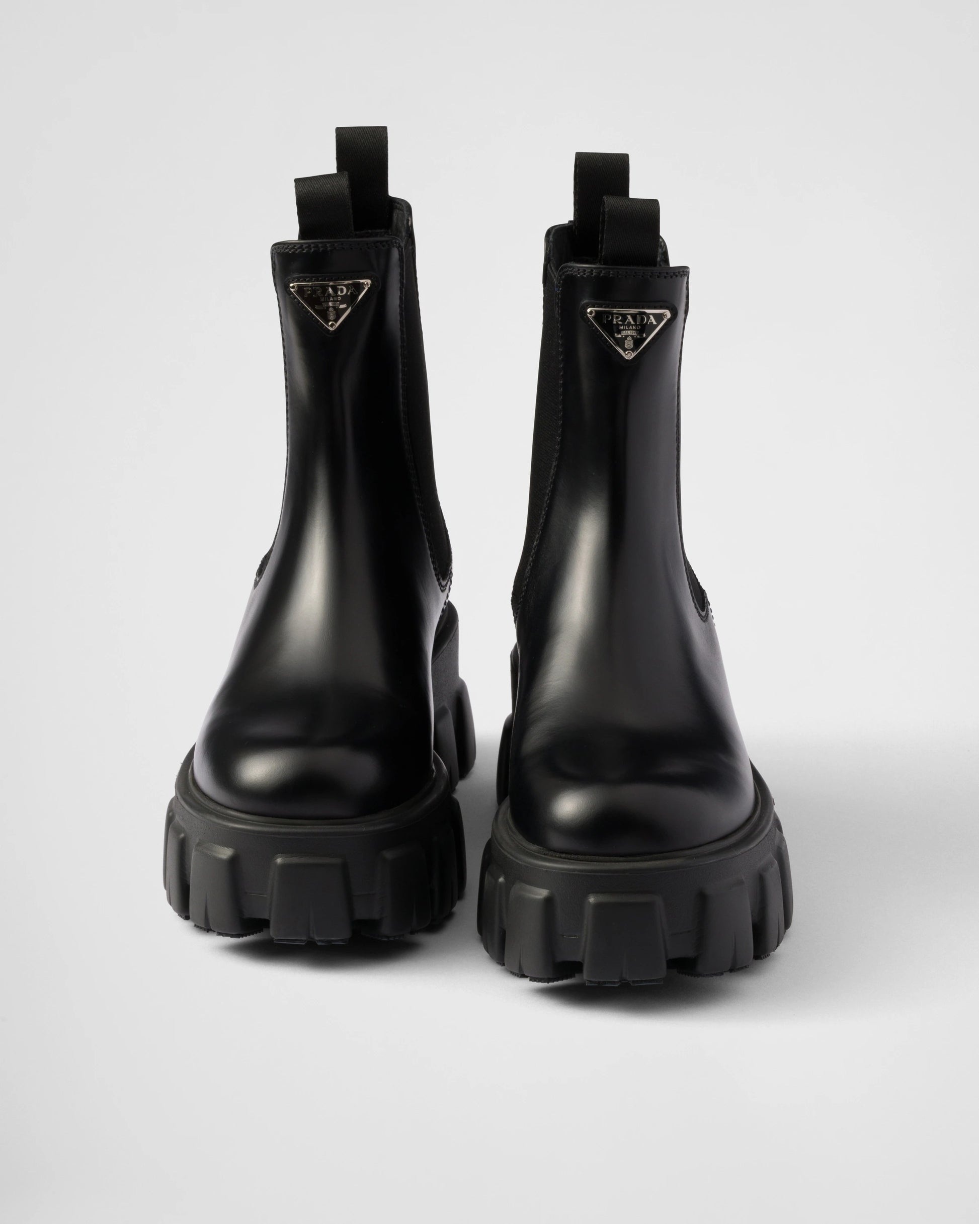 Monolith brushed leather Chelsea boots